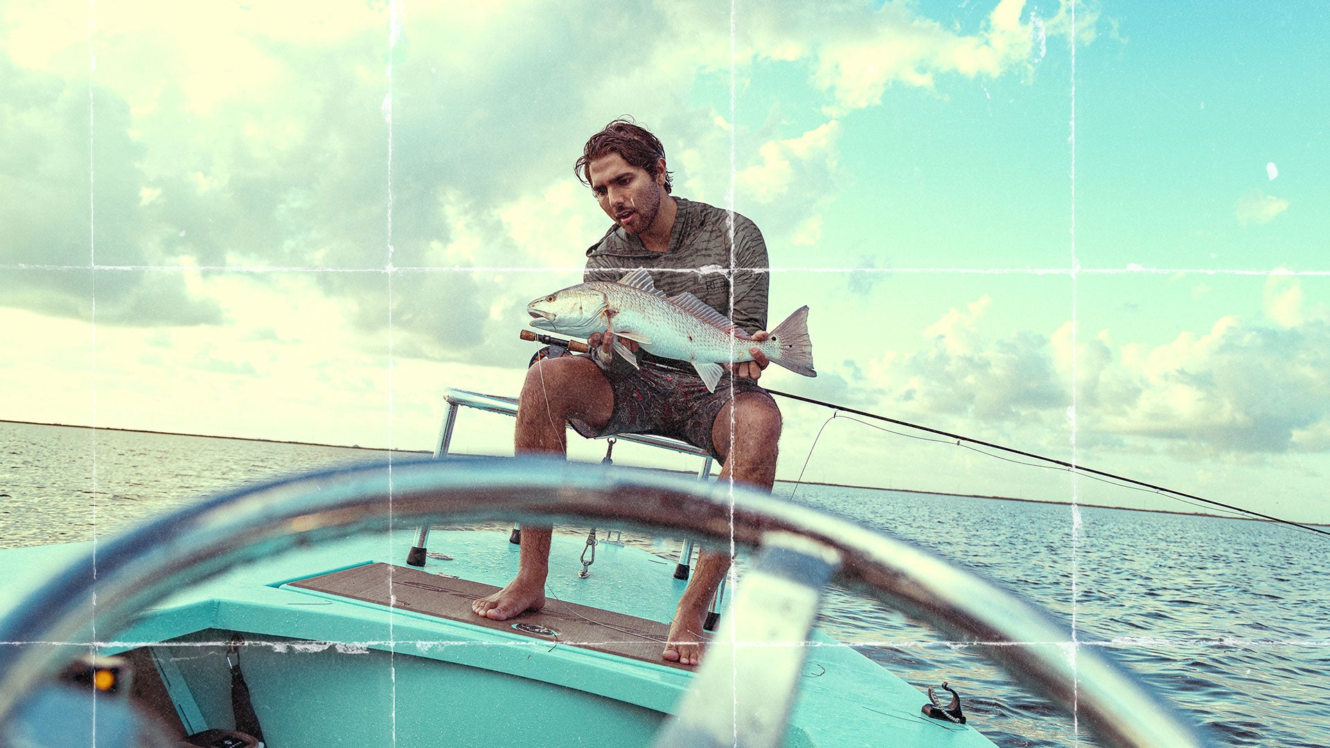 Reel Sportswear Long sleeve Performance Fishing hoody, UPF 50+ sun protection, moisture wicking shirts, fishing shirts, sun shirts, sun protection tops, lightweight fishing hoodies