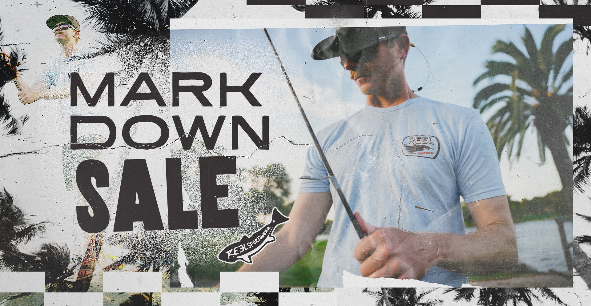 Reel Sportswear Mark Down Sale, Discounted fishing apparel, clearance fishing apparel and clothing