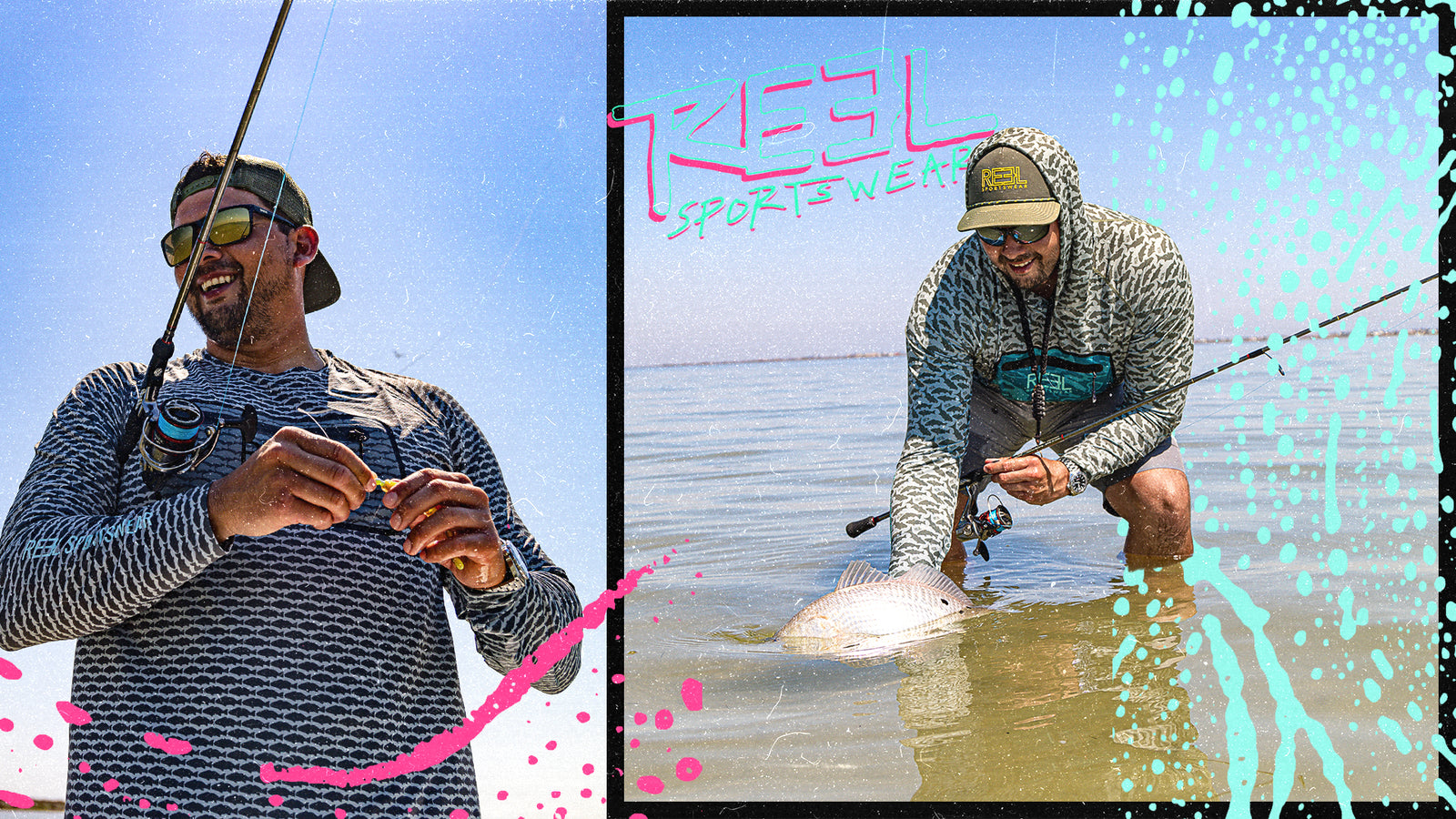 Reel Sportswear - Men's Pro Fishing Apaprel - Pro+ fishing shirt