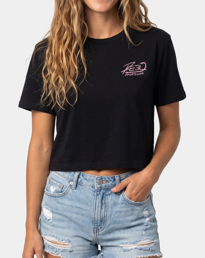 Miami Vice Crop – Black