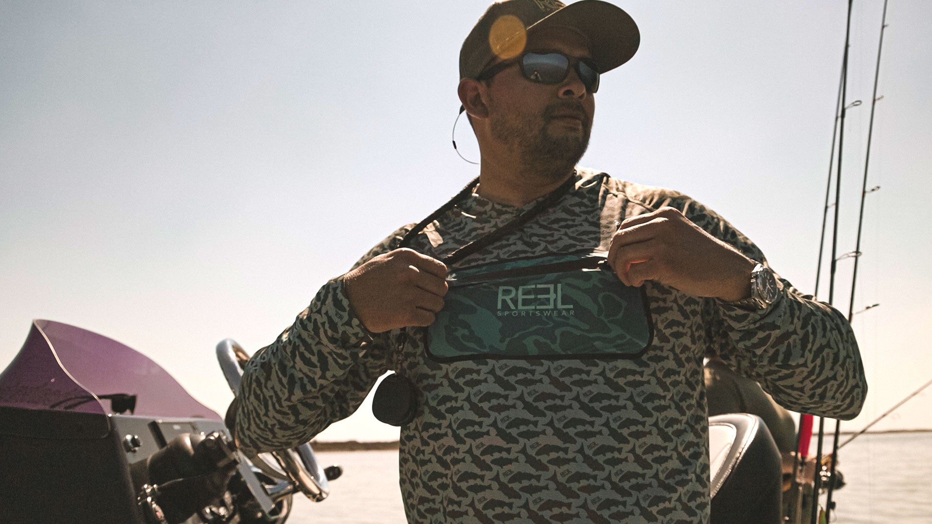 New Arrivals Men's fishing apparel - Reel Sportswear - texas
