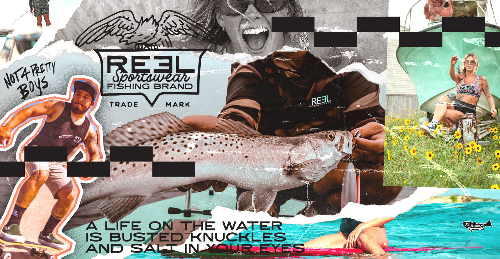 Reel Sportswear - Join #OurCrowd Today - Our Crowd we live under the sun and fish every dayum day