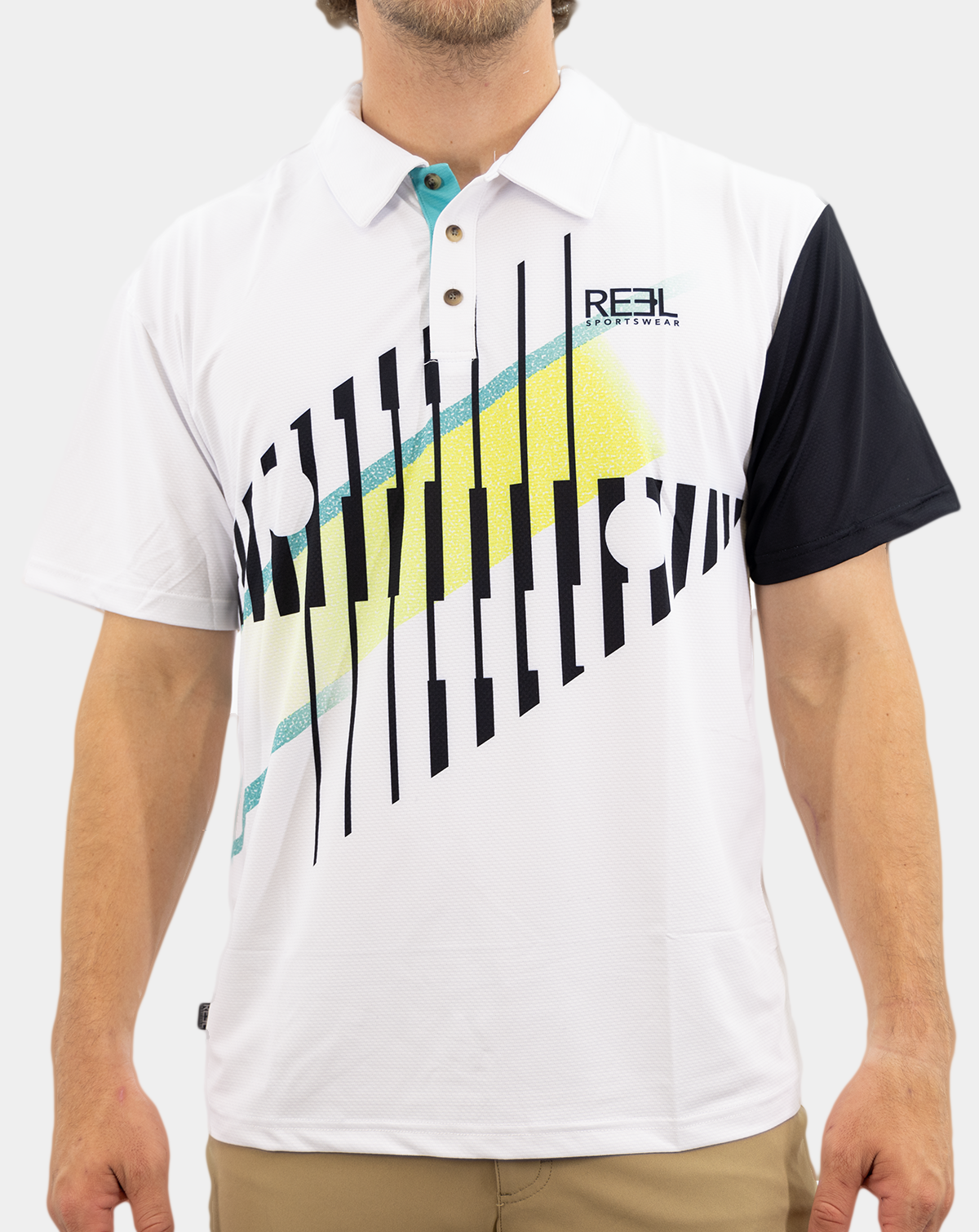 Reel Sportswear Men&#39;s Redfish Challenge fishing performance polo