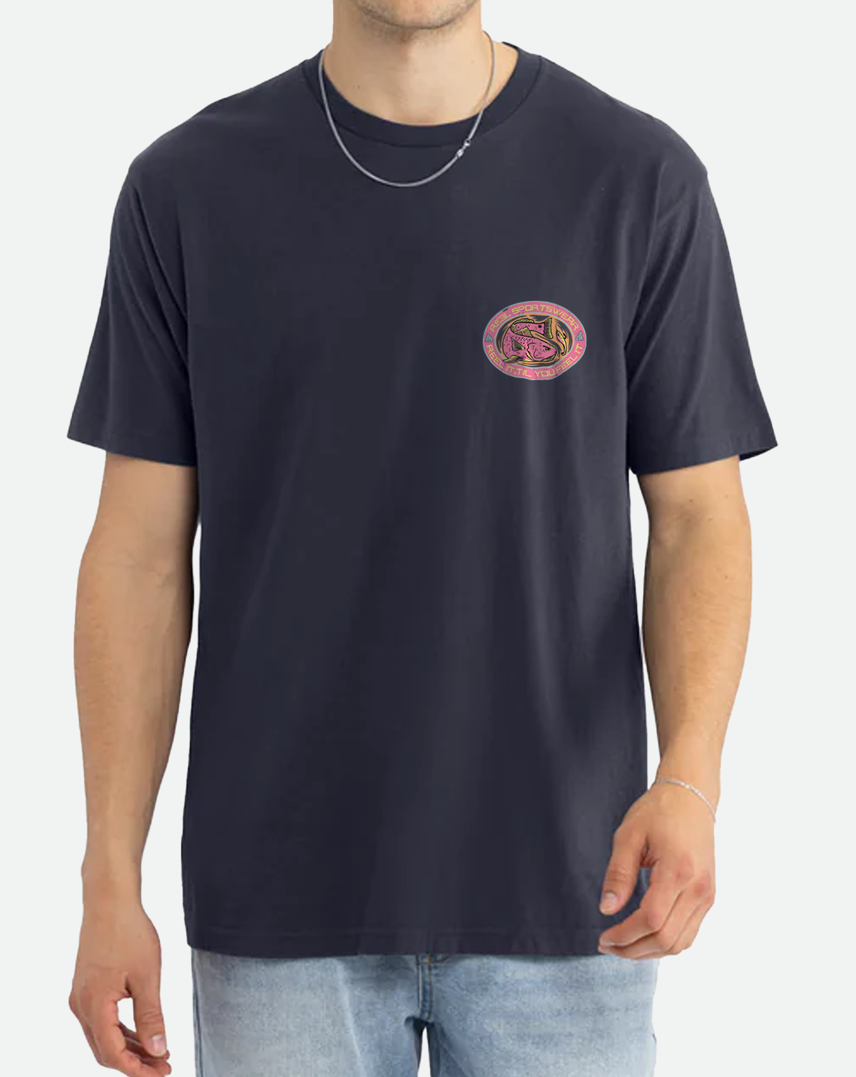 Reel Sportswear Reel it Til you Feel It Men's Fishing graphic tee, fishing t-shirts, men's tees