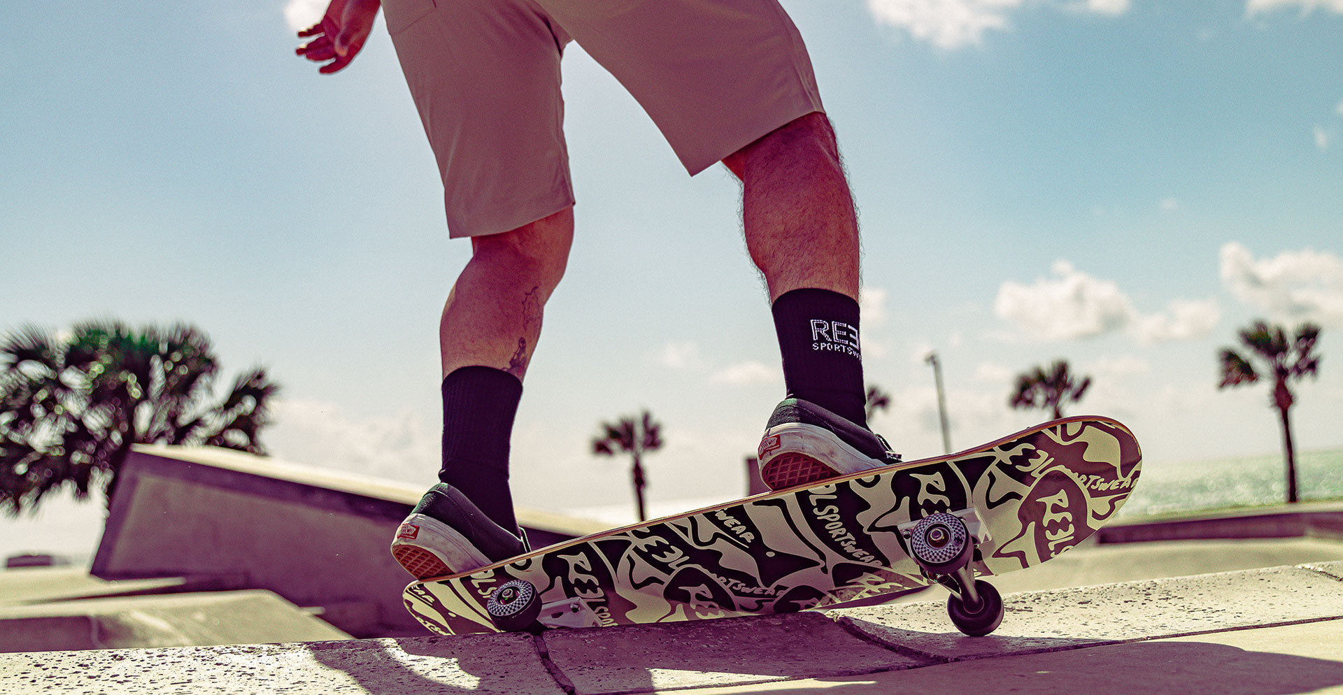 Reel Sportswear Fishing Socks, Skateboarding Socks