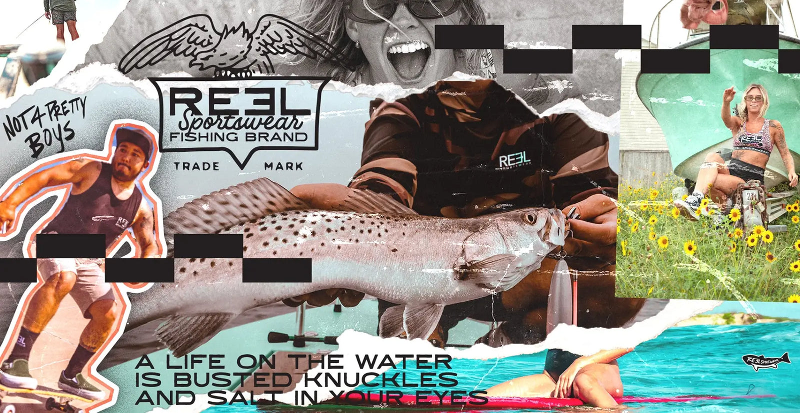 Reel Sportswear - Join #OurCrowd Today - Our Crowd we live under the sun and fish every dayum day