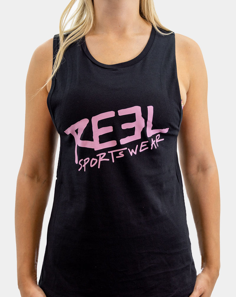 Reel Vibes Tank – BLK