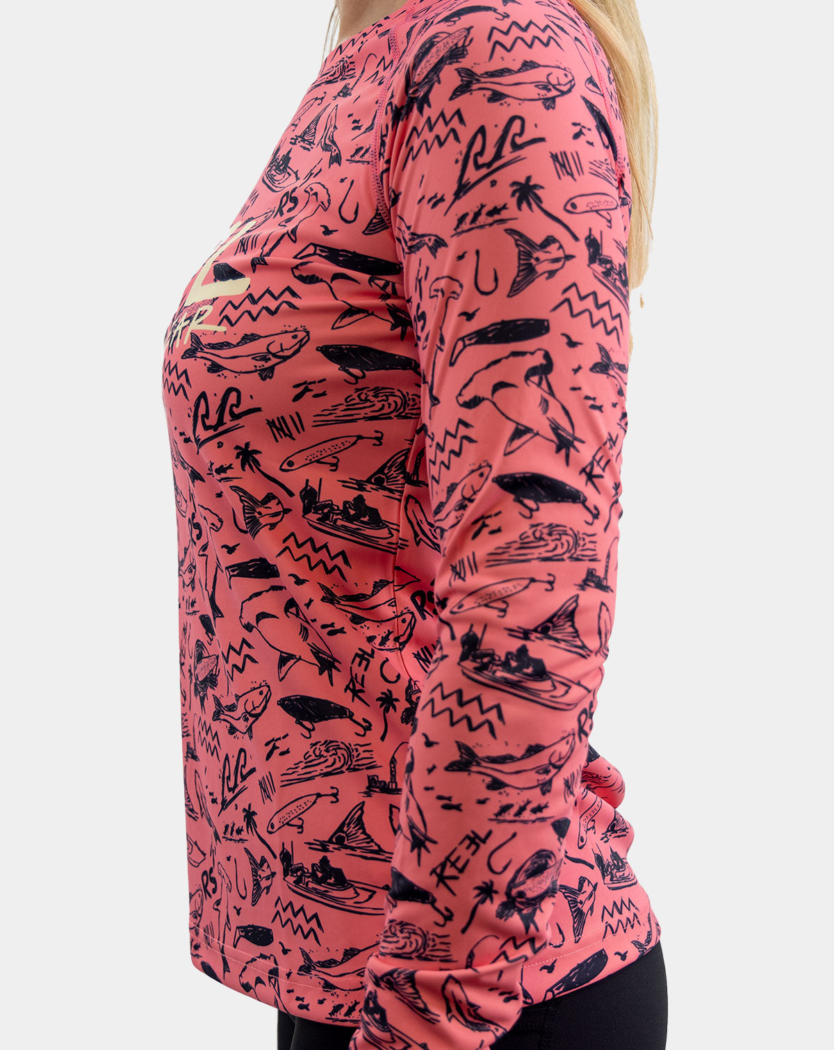 Women's Seawitch Longsleeve Performance Shirt UPF 50+ Sun Shirt Reel Sportswear