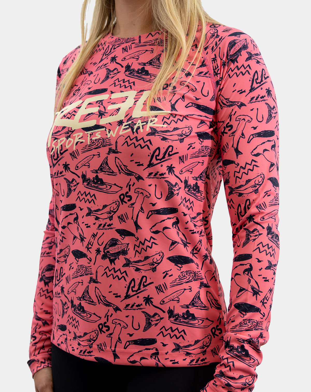 Women's Seawitch Longsleeve Performance Shirt UPF 50+ Sun Shirt Reel Sportswear