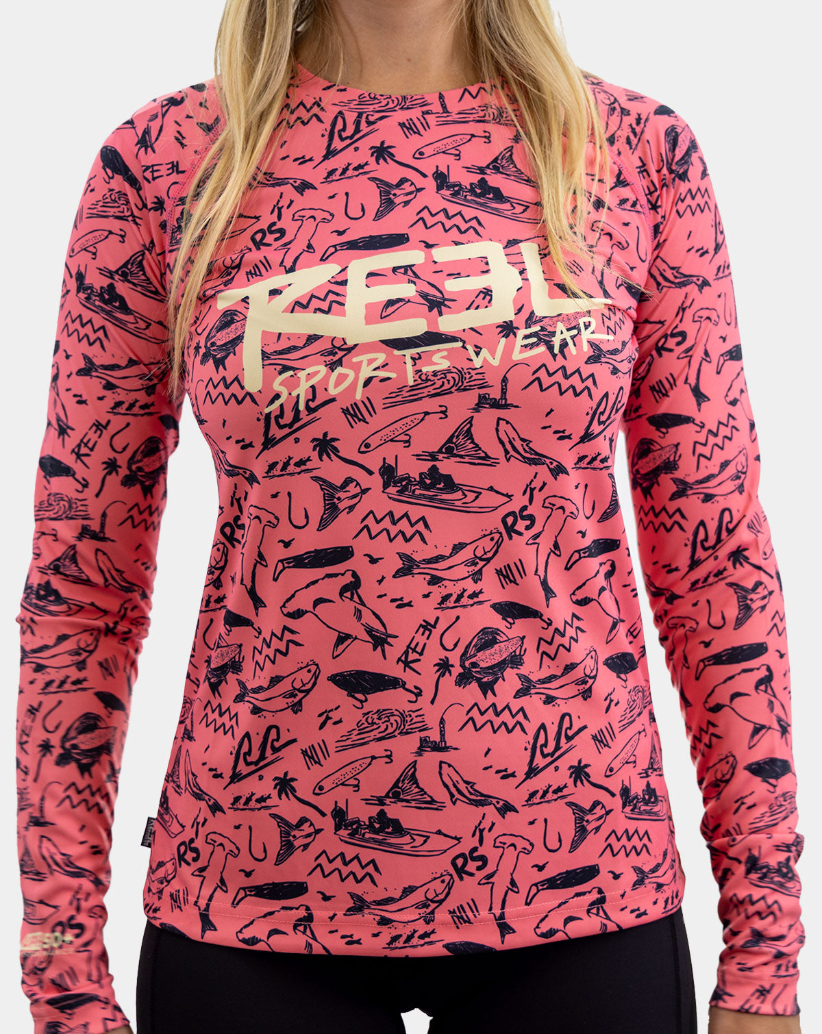 Women's Seawitch Longsleeve Performance Shirt UPF 50+ Sun Shirt Reel Sportswear