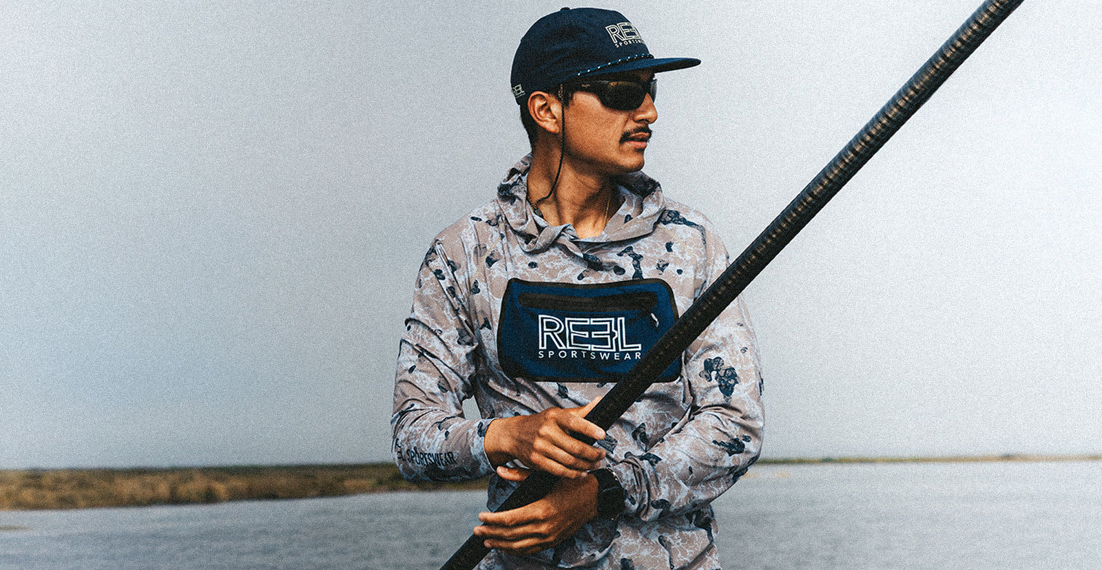 Slater men's Pro Performance long sleeve fishing hoody, pro fishing shirts, breathable fishing shirts, reel sportswea 