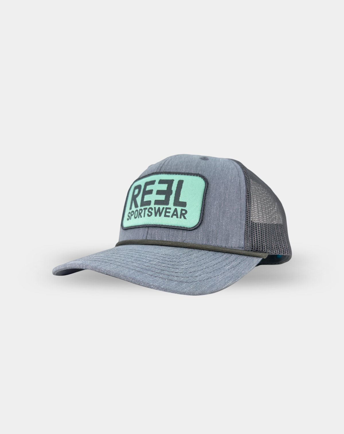 The Stud - Men's Fishing Trucker hat - Reel Sportswear - Grey