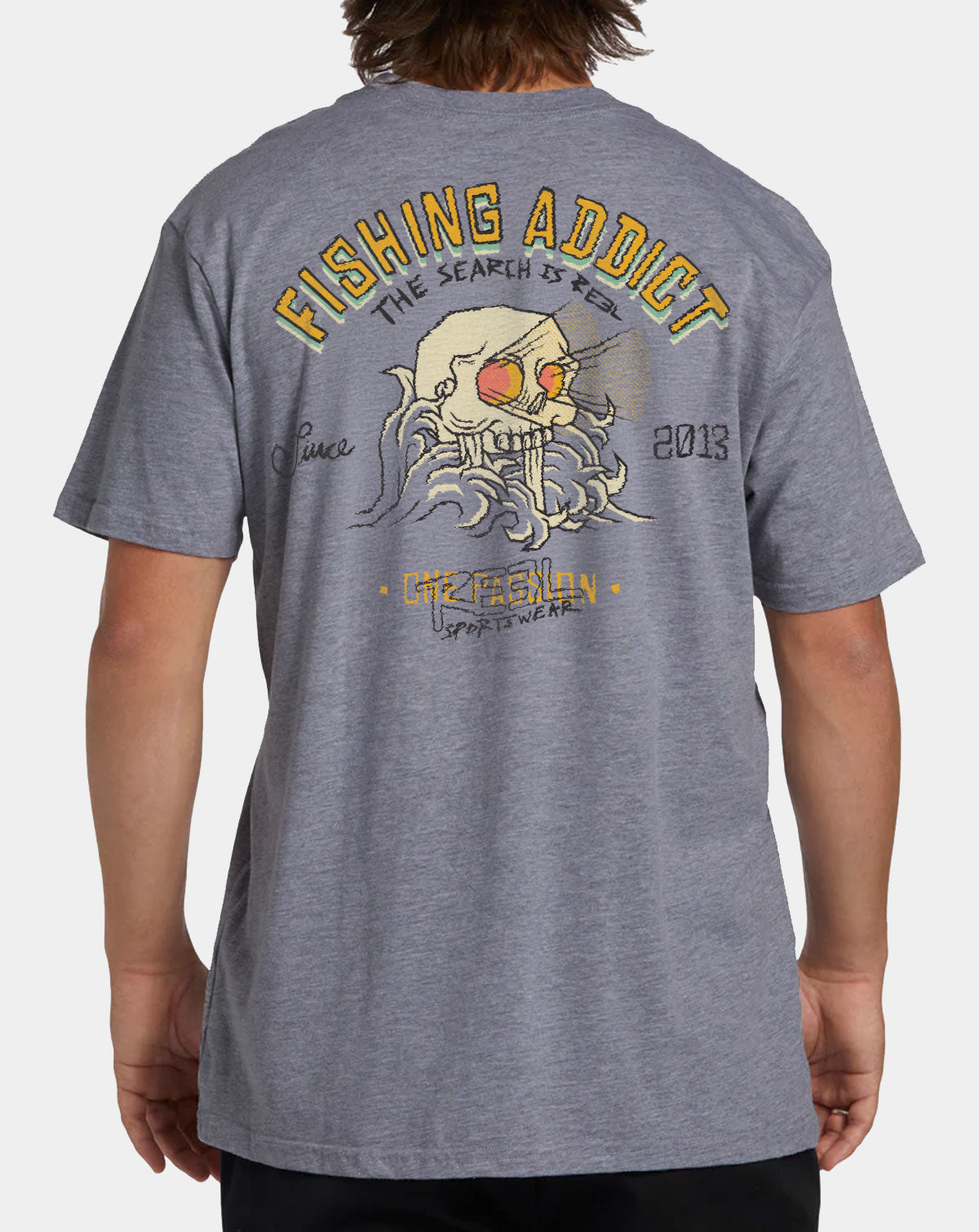 Reel Sportswear Graphic Fishing T-shirts - Fishing Addict 