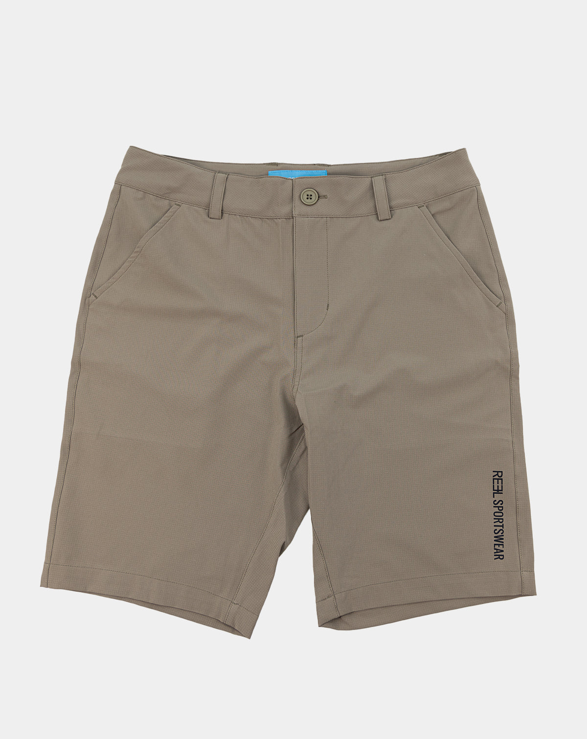 Tidal+ fishing Shorts - Reel Sportswear performance bottoms - Khaki