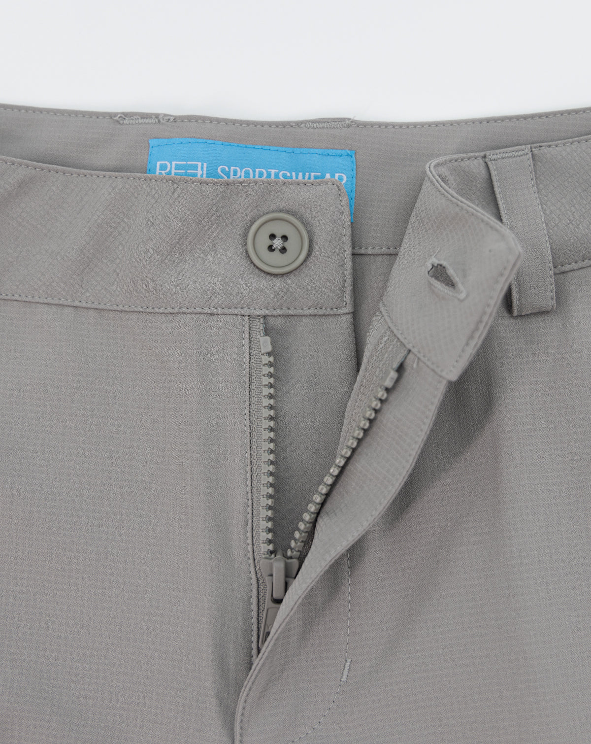 Tidal+ fishing Shorts - Reel Sportswear performance bottoms - Grey