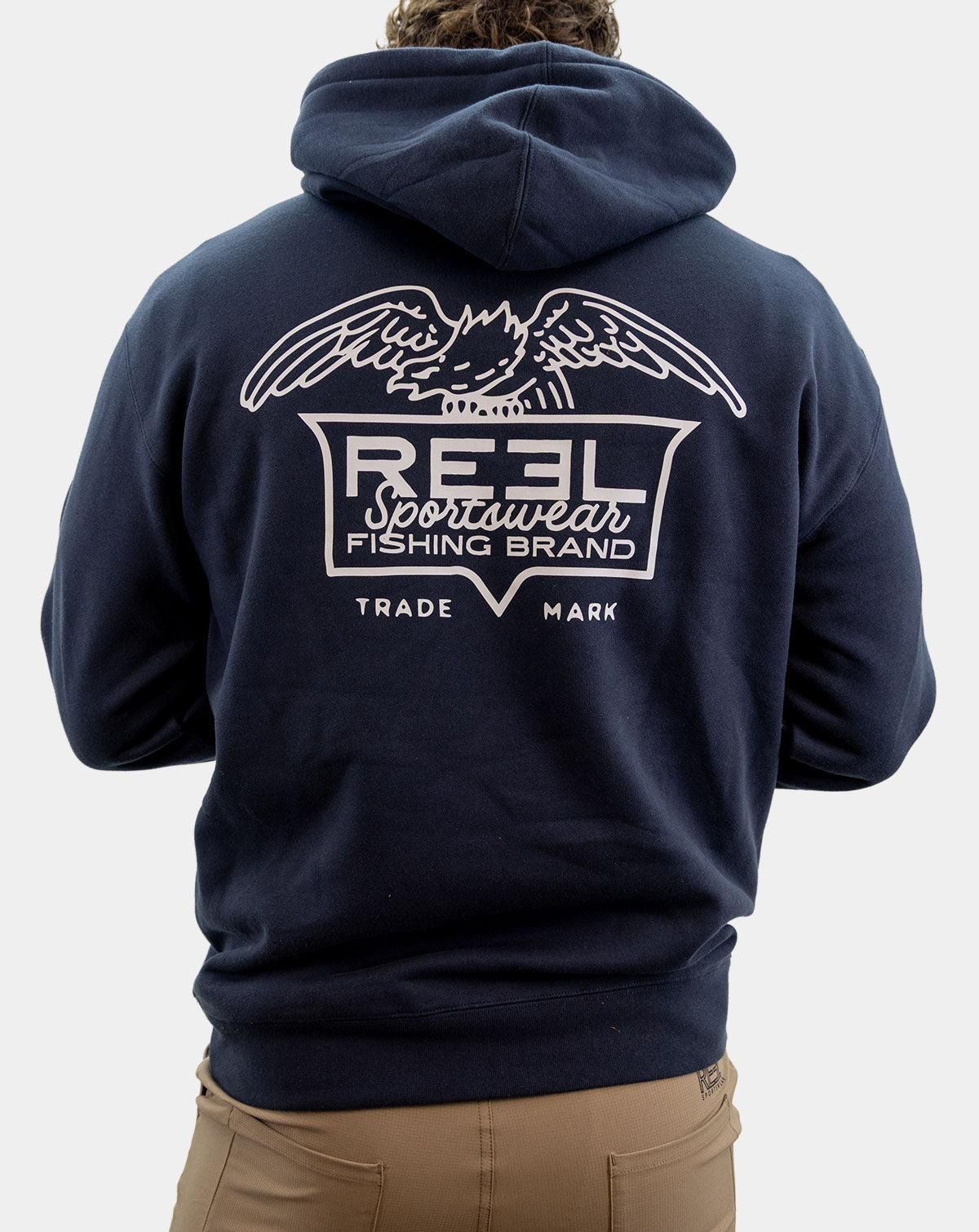 Trademark Men's Longsleeve Fleece Fishing Hoody