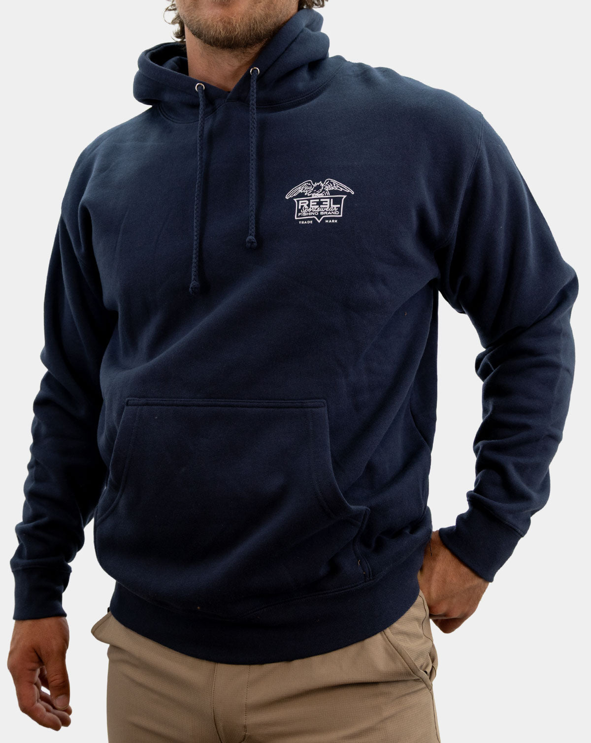 Trademark Men's Longsleeve Fleece Fishing Hoody