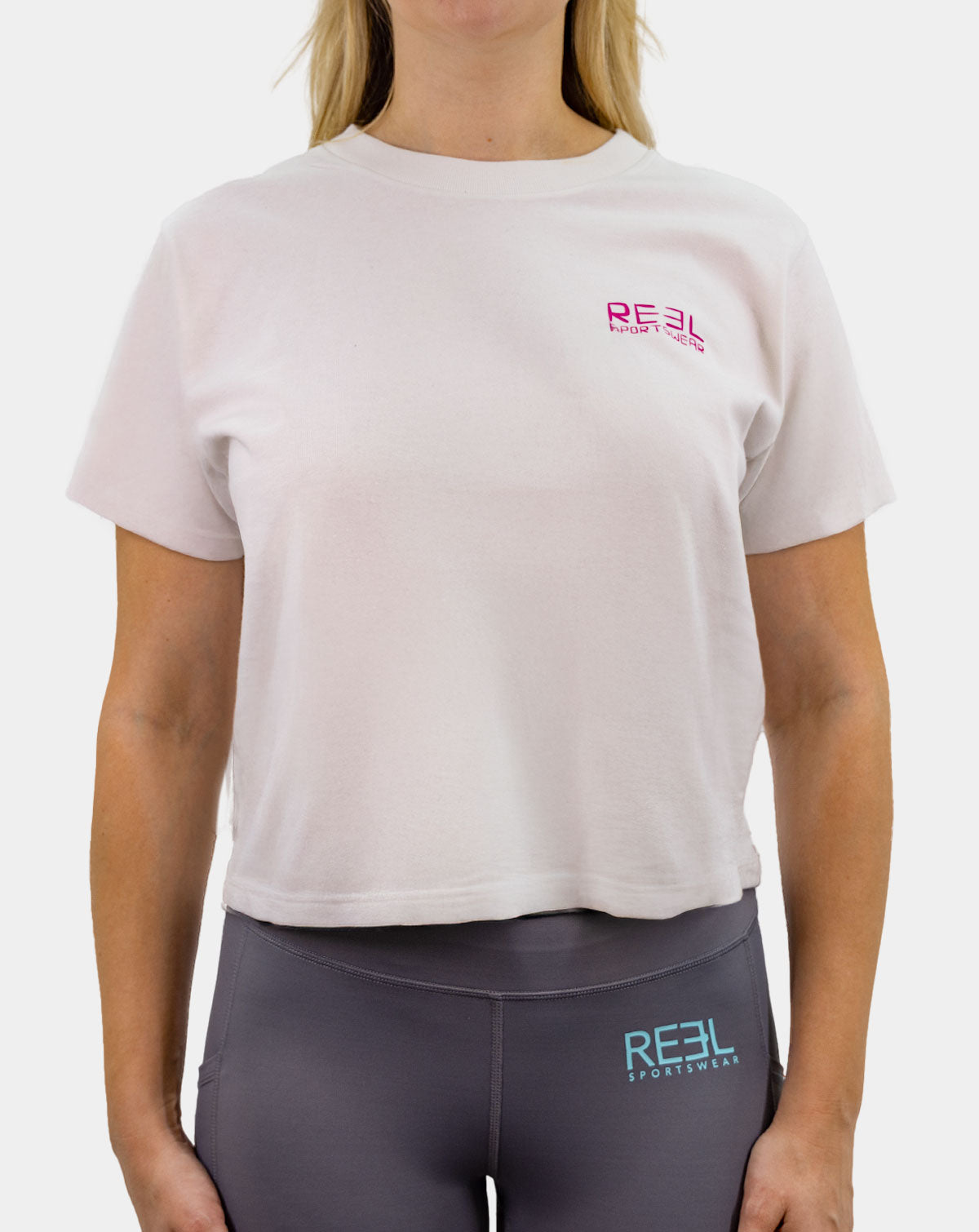 Wake Up &amp; Stoke Women&#39;s Boxy Fishing T-Shirt, Reel Sportswear