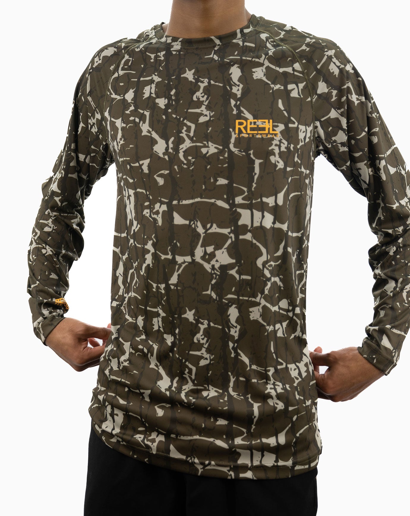 Jual Reel Legends Mens Saltwater II Long Sleeve UPF Fishing Shirt, Carmine  - Kota Cimahi - Yuancai_fashion