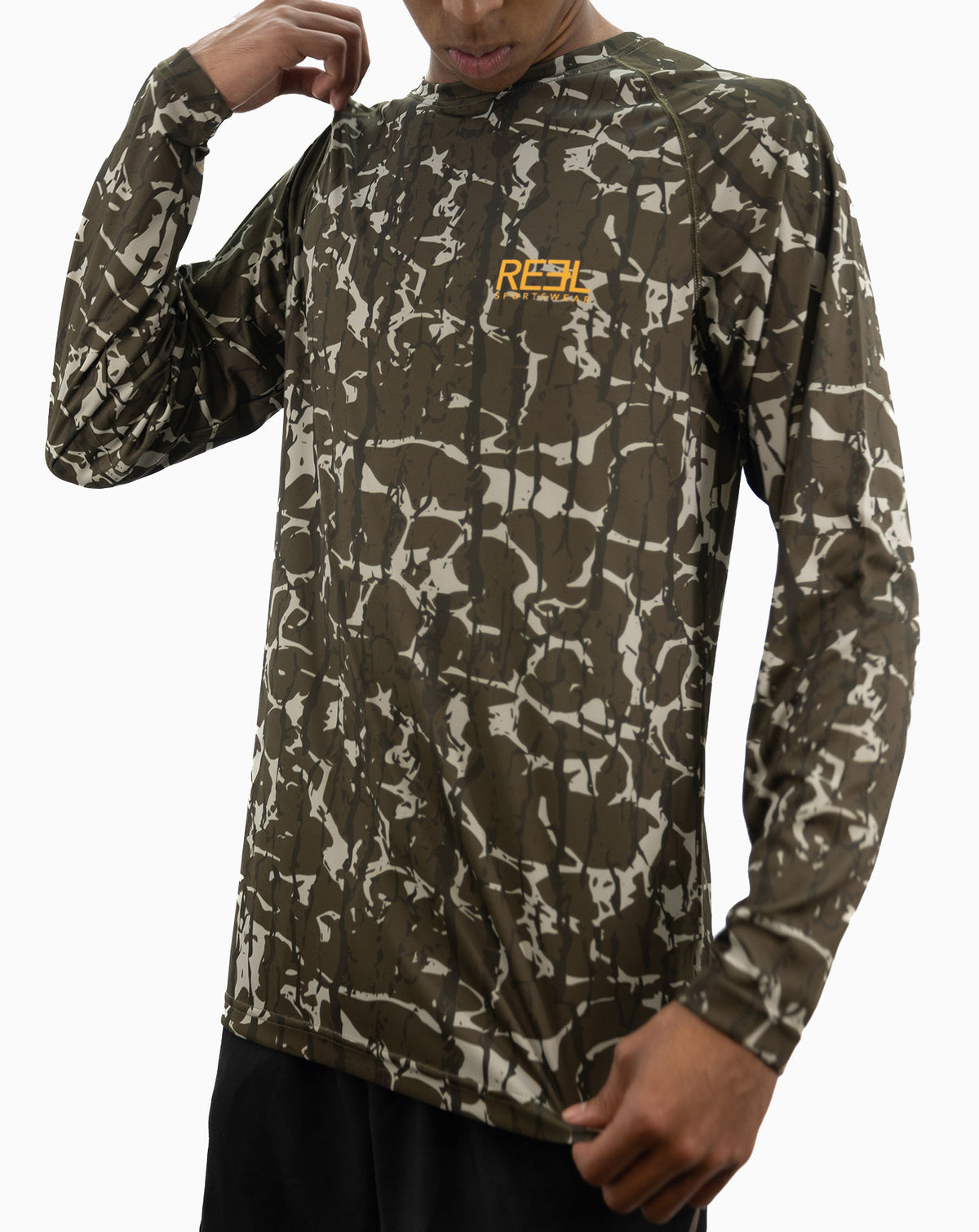 Low Tide Camo Long Sleeve Fishing Shirt