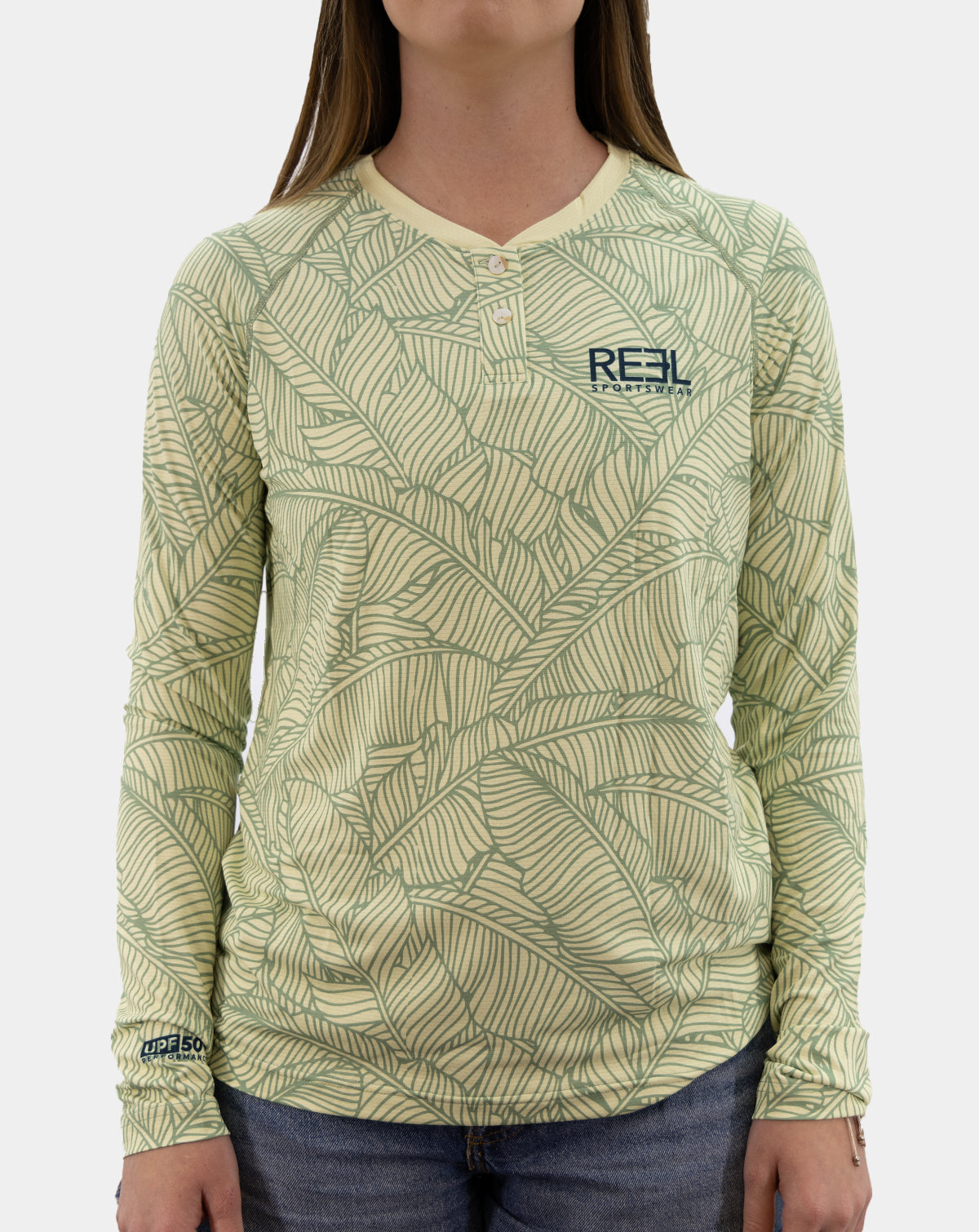 Lana Pro+ Henley - fishing long sleeve shirt