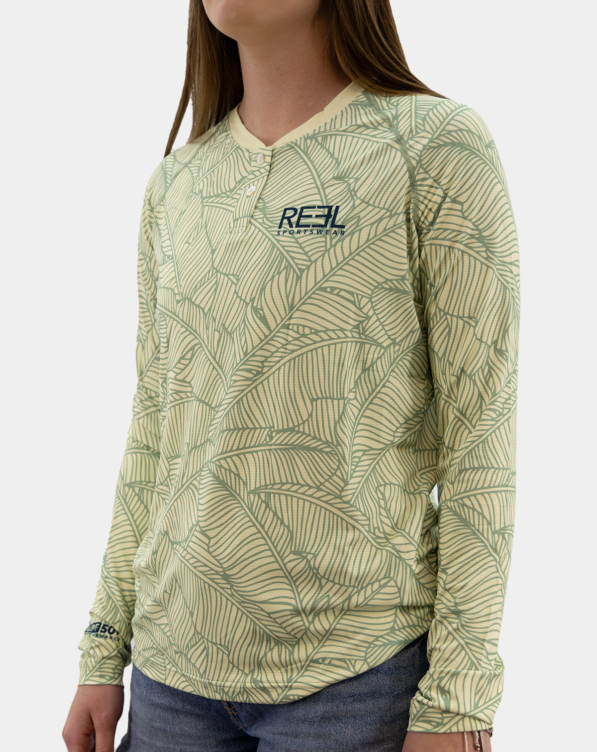 Lana Pro+ Henley - fishing long sleeve shirt