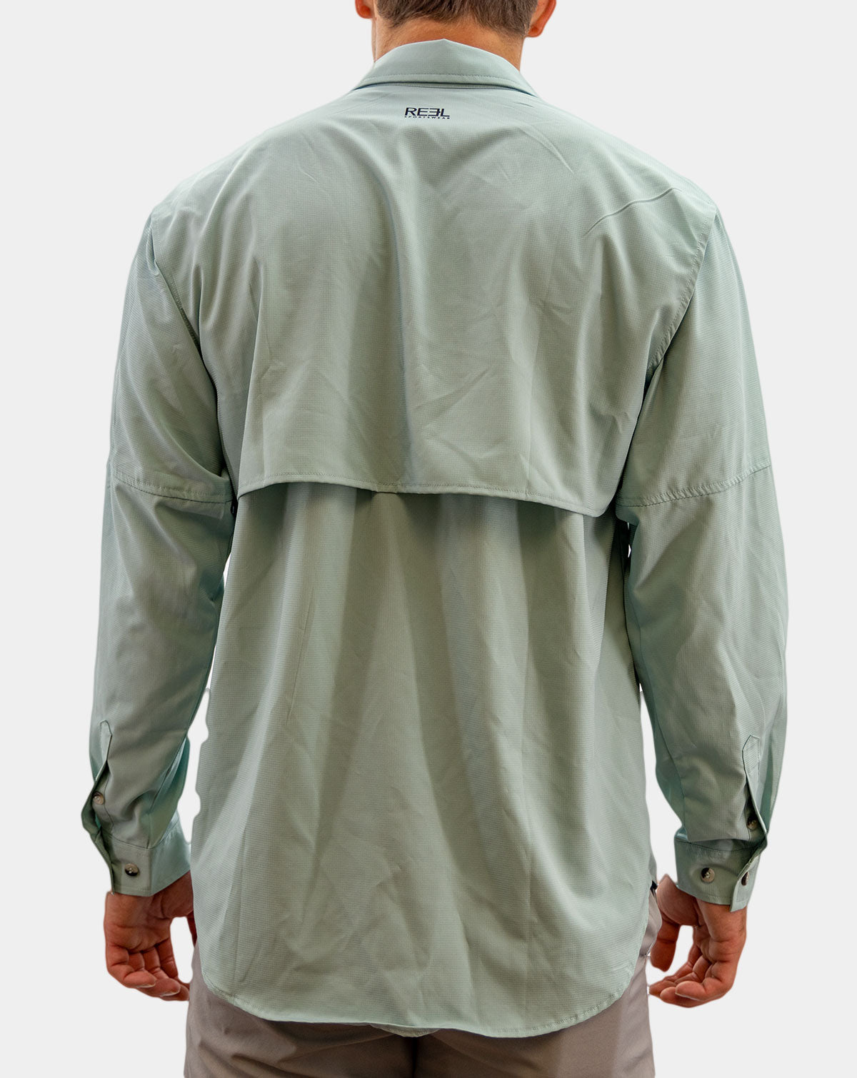 Up River Men's Button Down Fishing Shirt