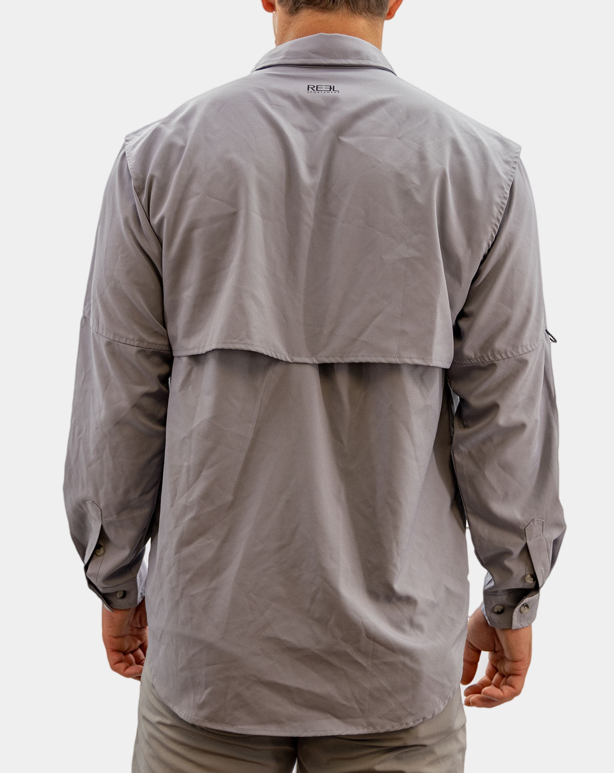 Up River Men's Button Down Fishing Shirt