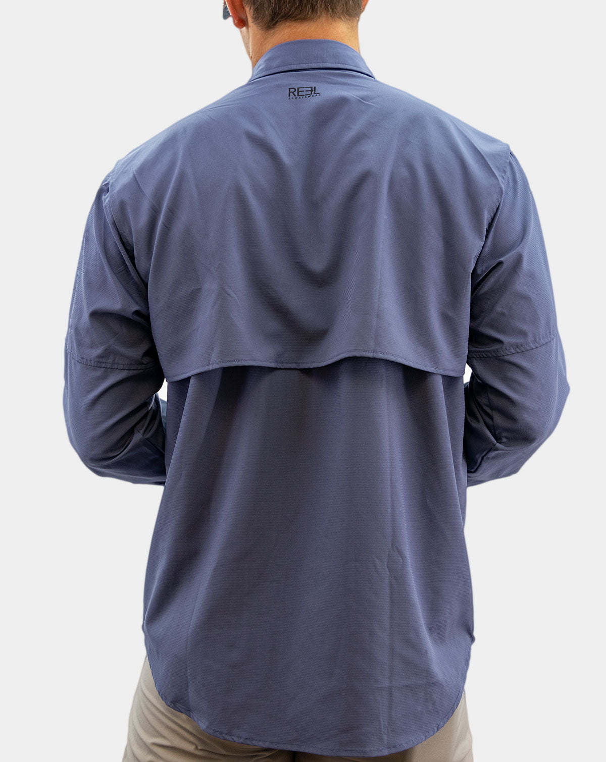 Up River Men's Button Down Fishing Shirt