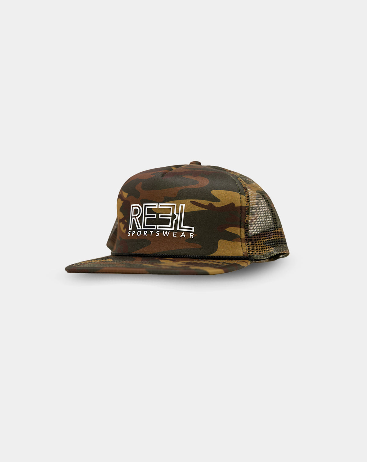 Badlands Black Camo Fishing Foamie Trucker Cap