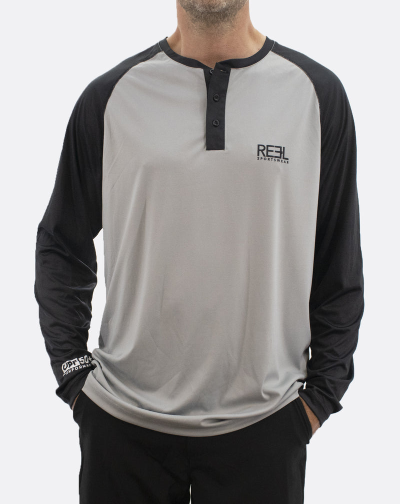 Conroe Henley | Black – Black