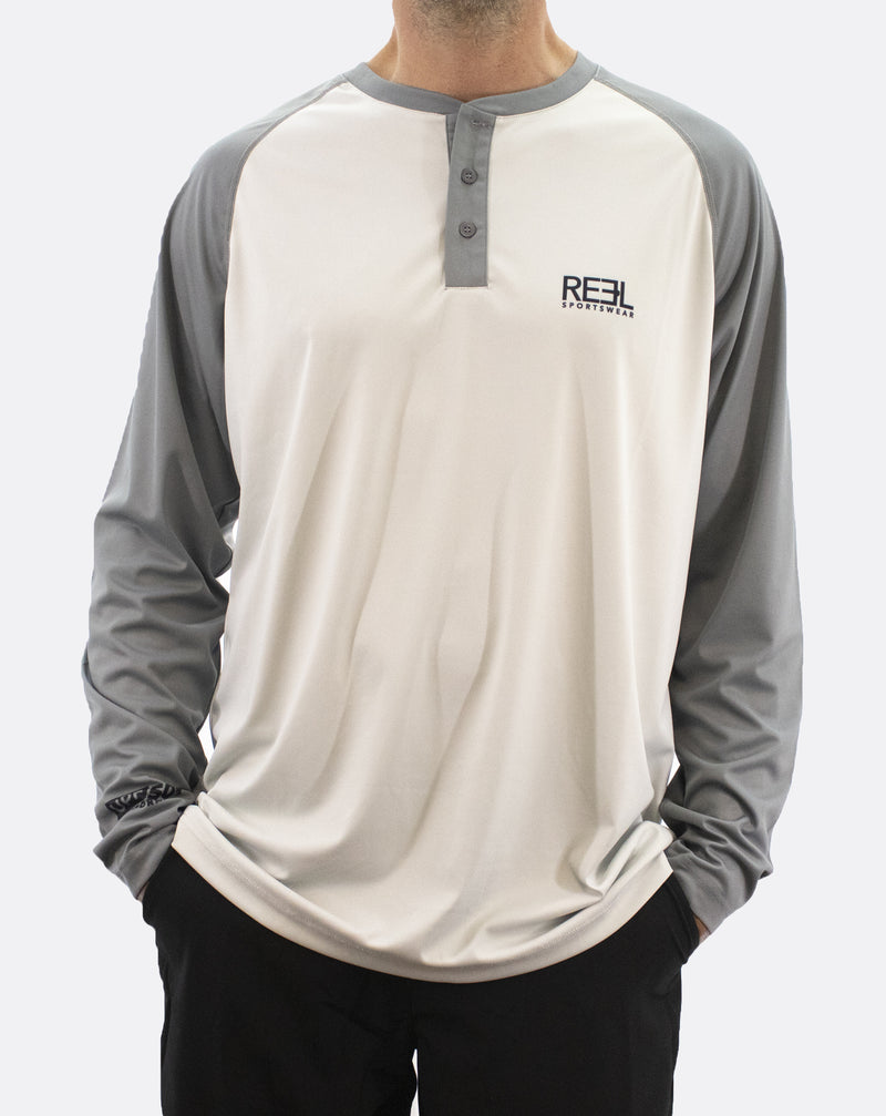 Conroe Henley | Grey – Gry