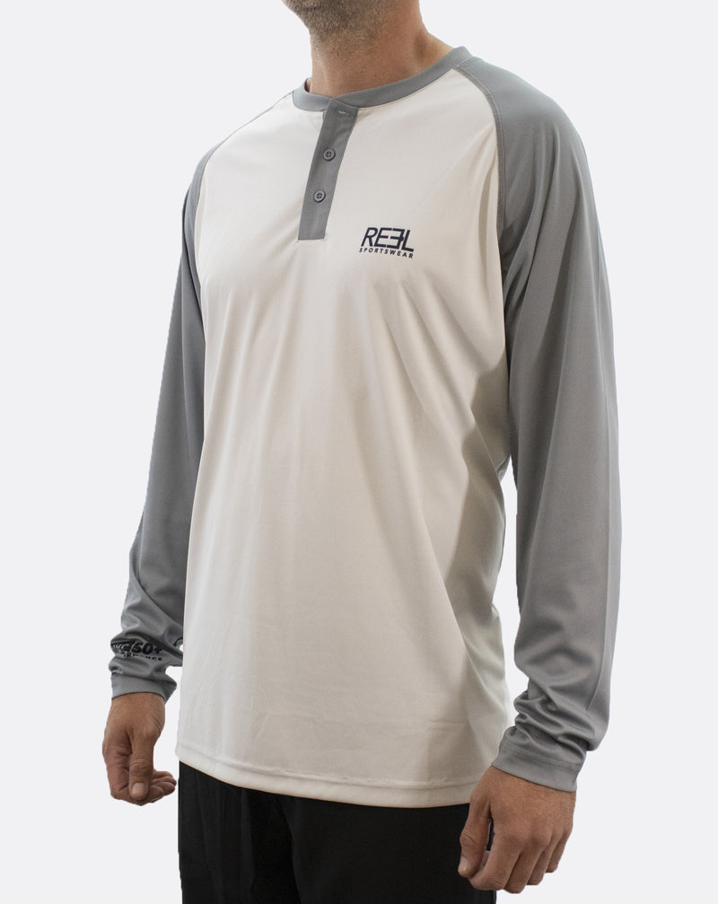 Conroe Henley | Grey – Gry