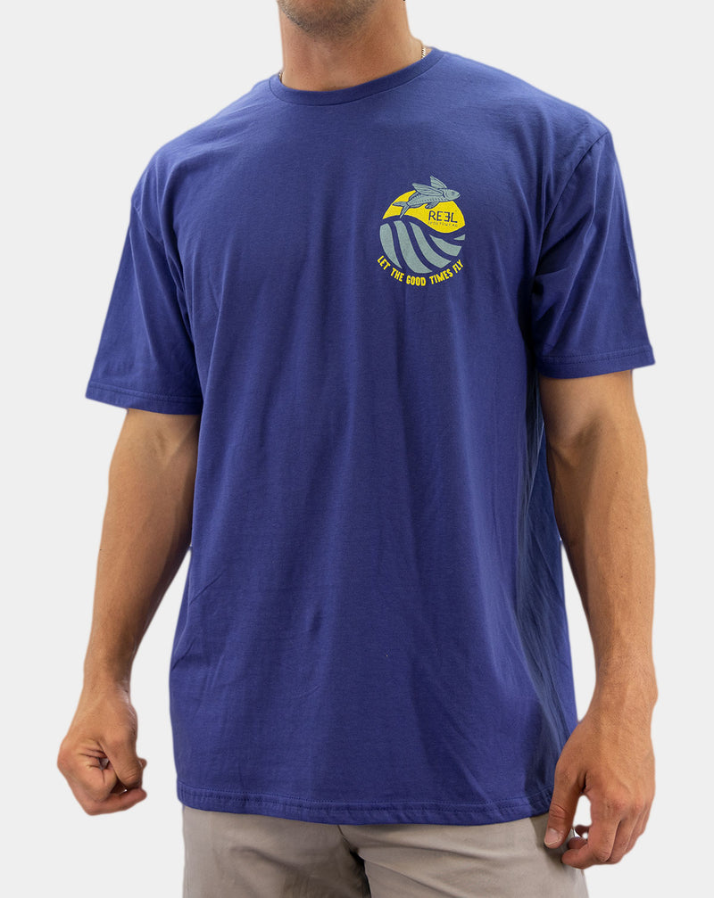 Flyer Tee | Royal – Blue