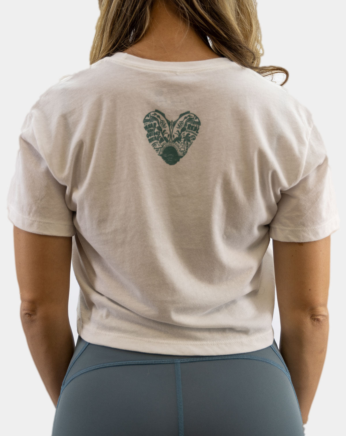 Women's Fishing Surf Crop Top - Island Daze - Reel Sportswear