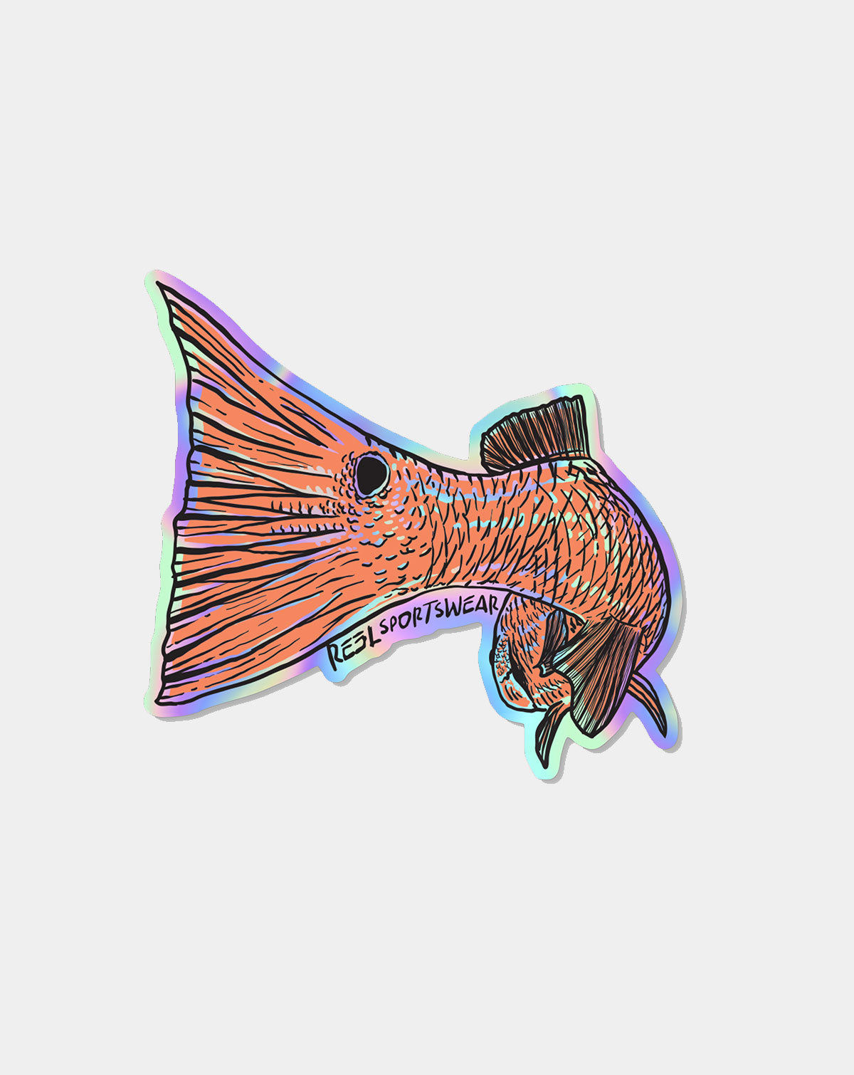 Tailing Redfish - Fishing Decal