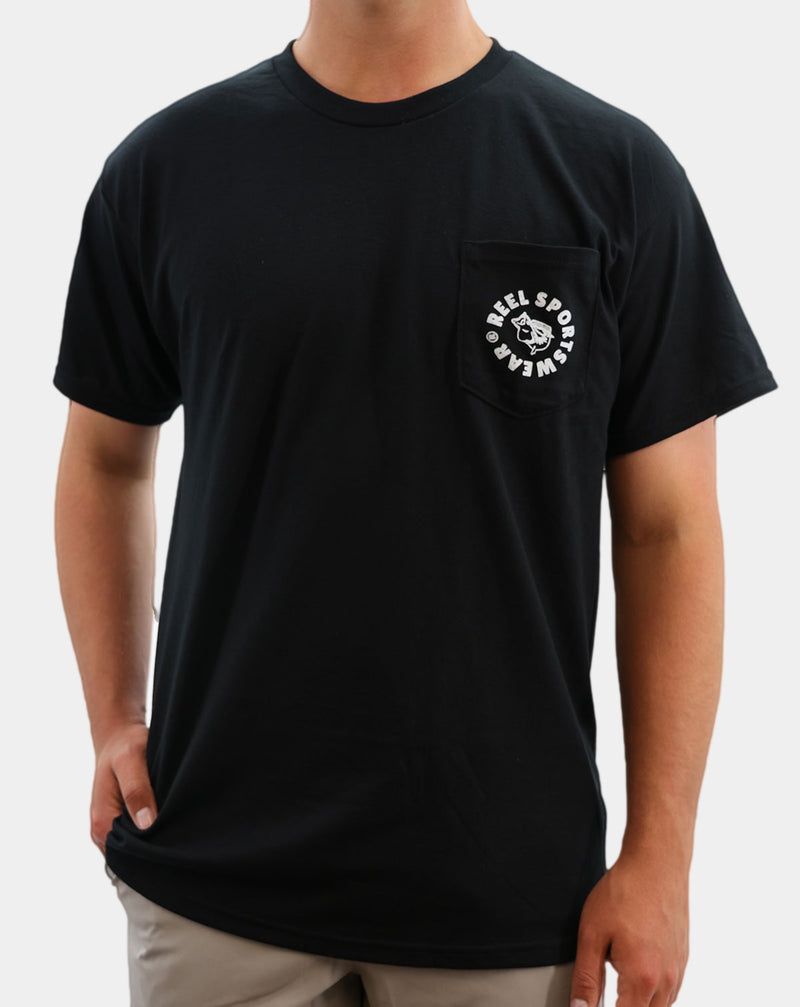 RS Pocket Tee | Black – Black