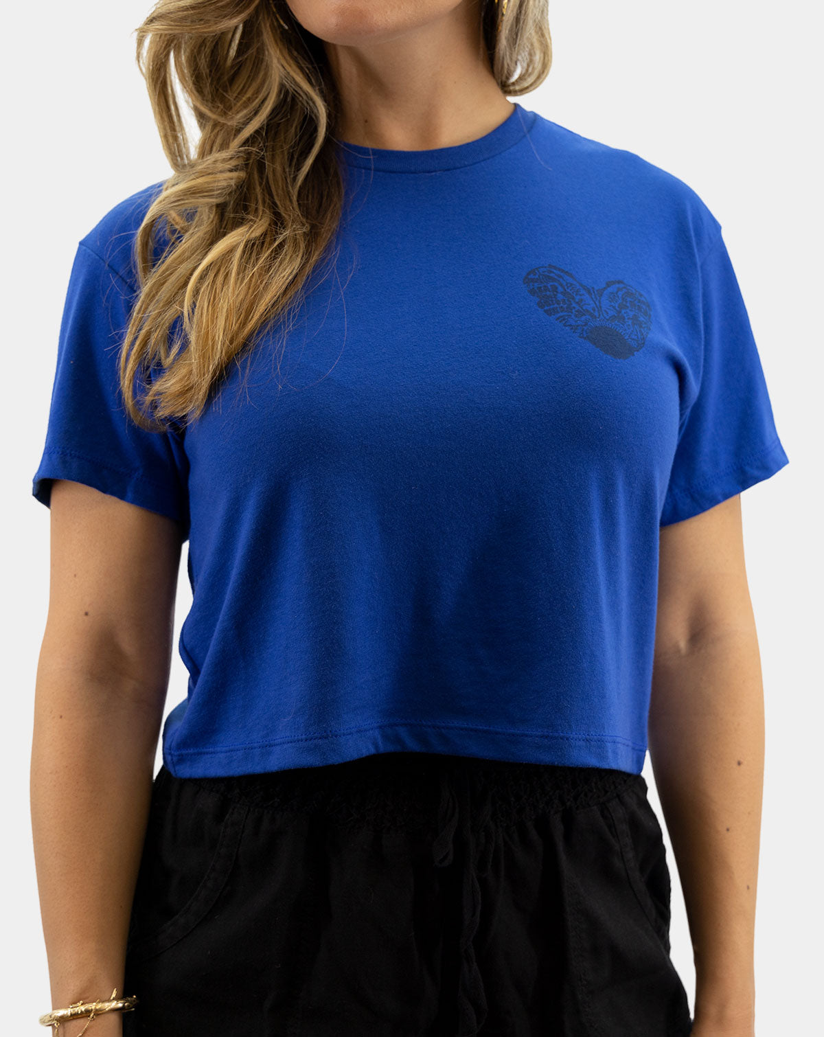 Women's Fishing Surf Crop Top - Seas the Day - Reel Sportswear