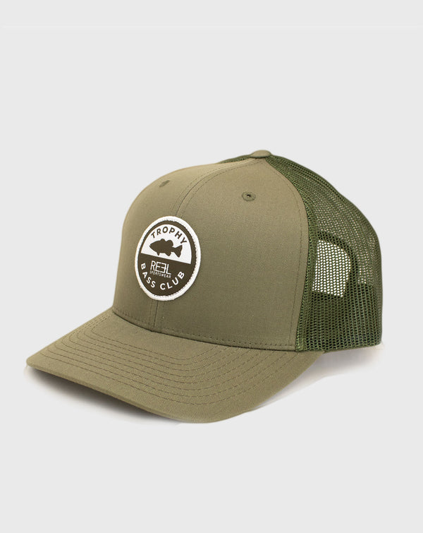 Trophy Trucker | Olive - Reel Sportswear